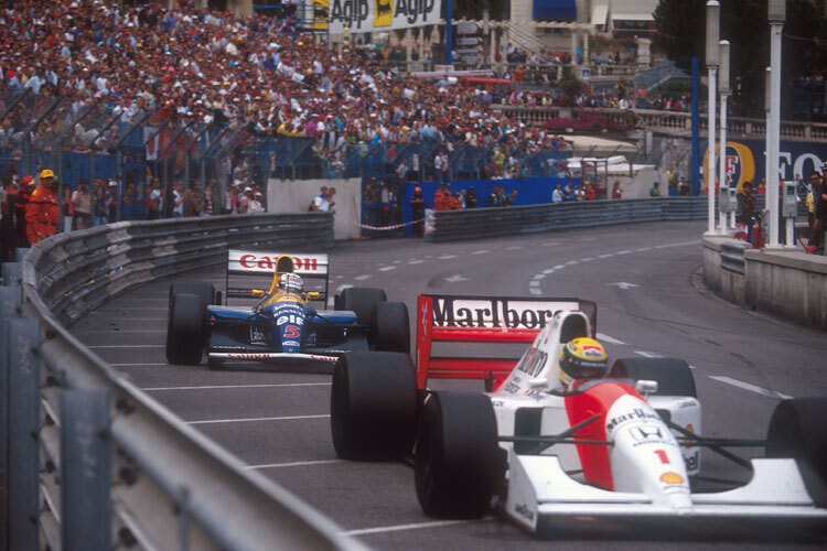 Für Nigel Mansell führte 1992 kein Weg an Ayrton Senna vorbei