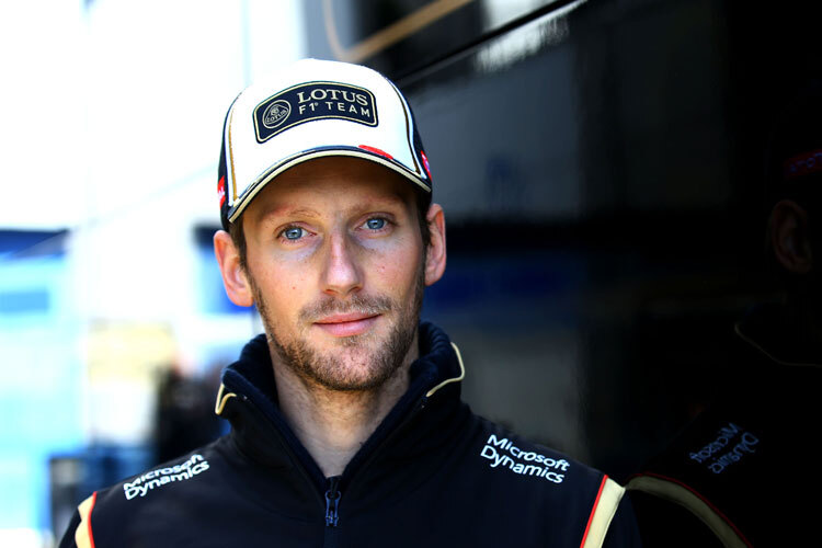Romain Grosjean blickt zuversichtlich nach vorne