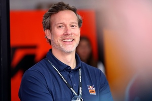 KTM-Chef Gottfried Neumeister in Valencia)
