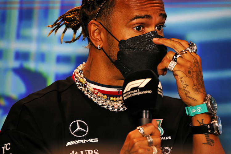 Lewis Hamilton in Miami