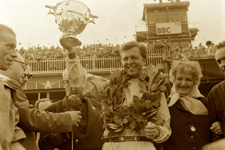 Wolfgang Graf Berghe von Trips in Aintree 1961
