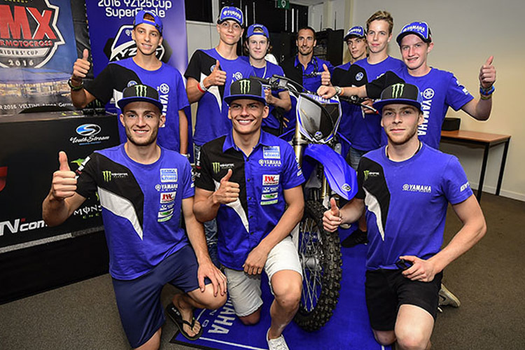 Yamaha präsentierte in Assen das Team für den SMX Riders’ Cup am 8. Oktober