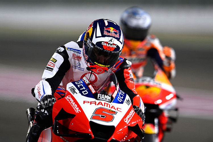 Johann Zarco auf der Pramac-Ducati