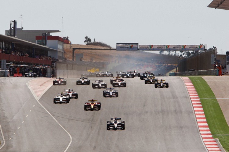 Auch 2010 fährt die GP2 in Portimão