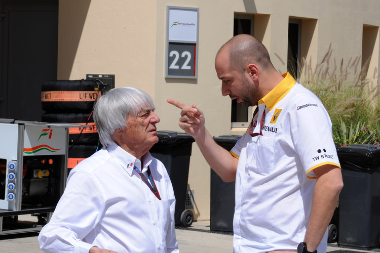 Business-Talk: Lopez diskutiert mit Ecclestone