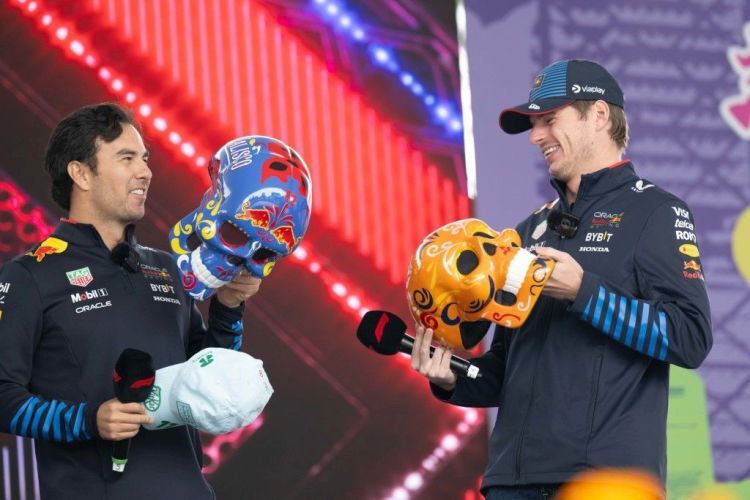 Sergio Perez & Max Verstappen