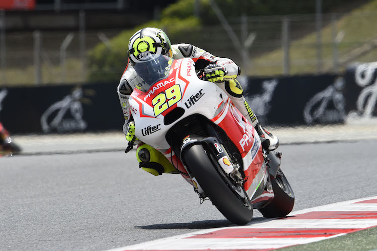 Andrea Iannone: Bekommt er das Ducati-Fahrwerk am Samstag in den Griff?