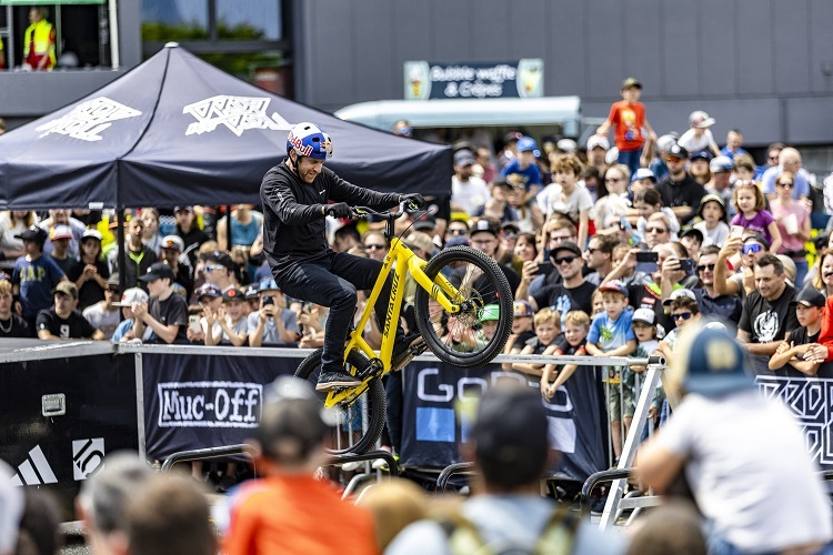 Fahrrad-Künstler Danny MacAskill: Einziger Auftritt in der Schweiz