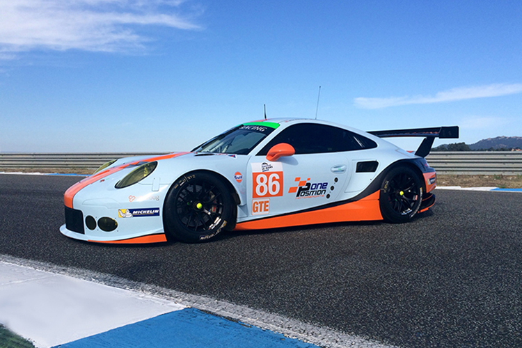 Der neue 911 RSR von Gulf Racing