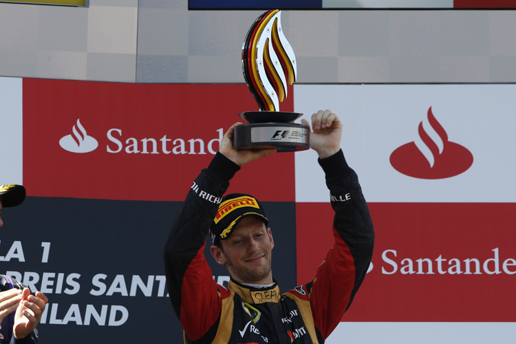 Dritter Platz für den Genfer Romain Grosjean – wie in Bahrain