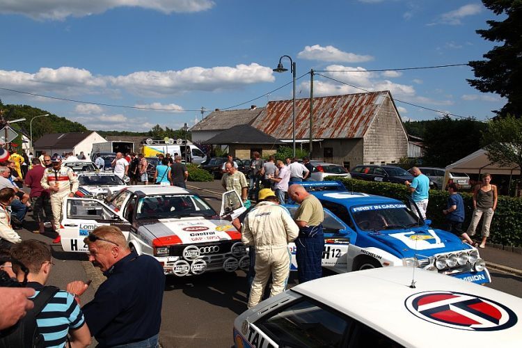 Oldtimer-Show in der Eifel