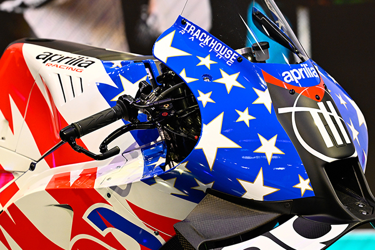 Die Stars and Stripes als Markenzeichen: Erstmals nach fast 20 Jahren ist wieder ein US-Team in der MotoGP dabei