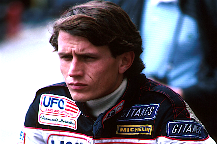François Hesnault 1984 als Ligier-Fahrer