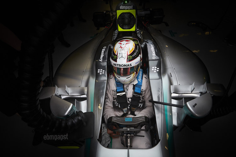 Lewis Hamilton: «Die Strecke bietet jedoch nicht sehr viel Grip und ich habe keine Runde zusammenbekommen»