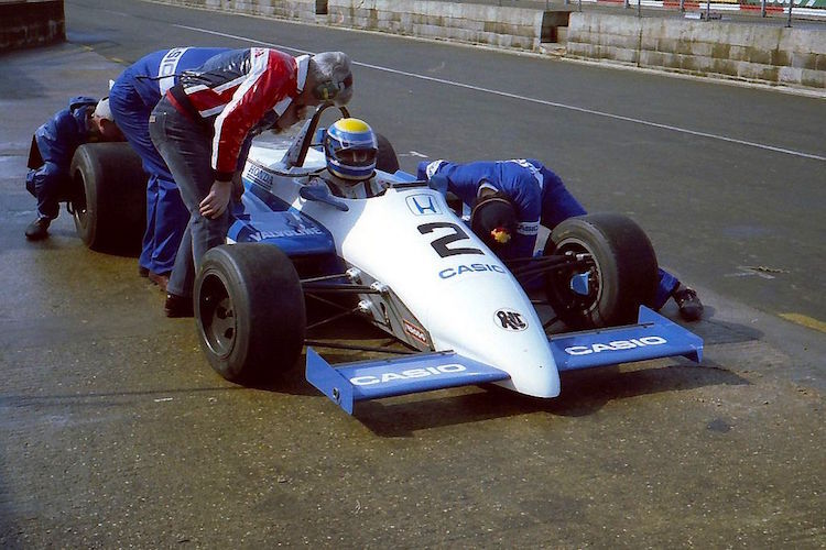 1984 als Ralt-Pilot in der Formel 2