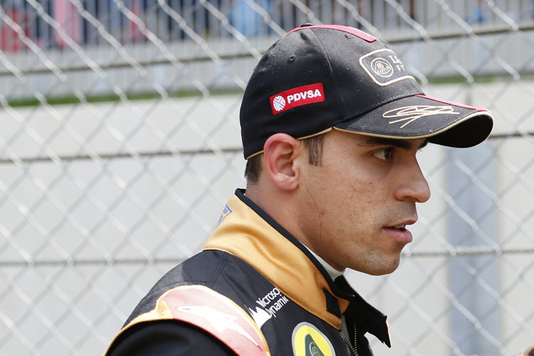 Lotus-Pilot Pastor Maldonado: «Ich erwarte, dass wir stärker sein werden als in den jüngsten drei Rennen»