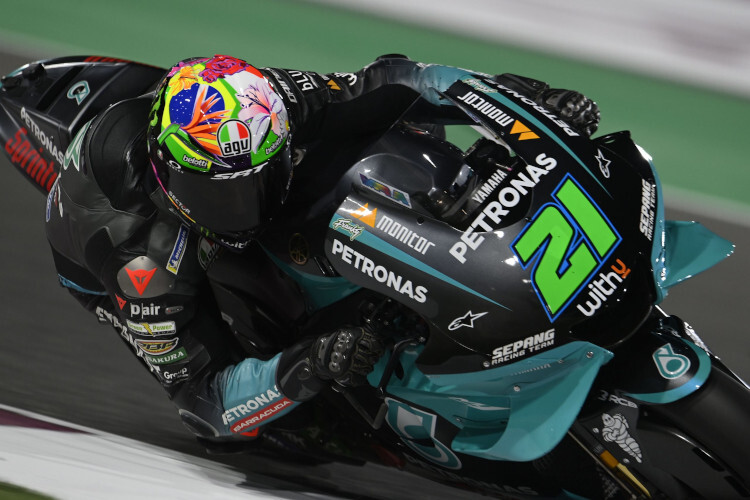 Franco Morbidelli geht mit aufgefrischtem Helm-Design in die MotoGP-Saison 2021
