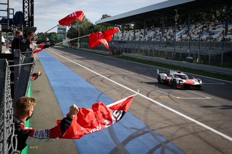 2021 siegte Toyota beim WEC-Rennen in Monza