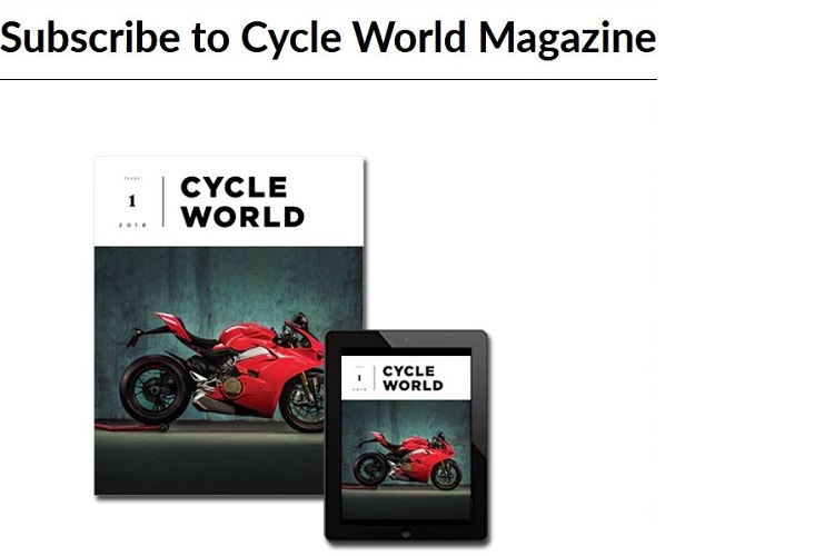 Cycle World, einst das grösste Motorradmagazin der Welt, wird mit der Oktober-Ausgabe letztmals in gedruckter Form erscheinen