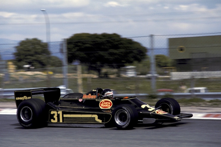 1979 konnte Héctor Rebaque noch bei Lotus einen Rennwagen kaufen – und ab ging’s zur Rennstrecke!