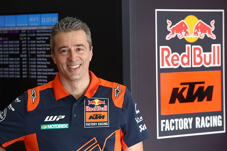 Francesco Guidotti: Podest beim Debüt als KTM-Teammanager