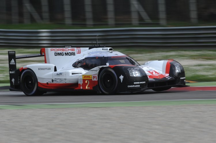 Porsche bereits mit der Le-Mans-Aerodynamik in Monza unterwegs