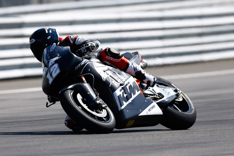 Lüthi auf der MotoGP-KTM: Eines Tages will er mit 1000-ccm-Bikes Rennen fahren