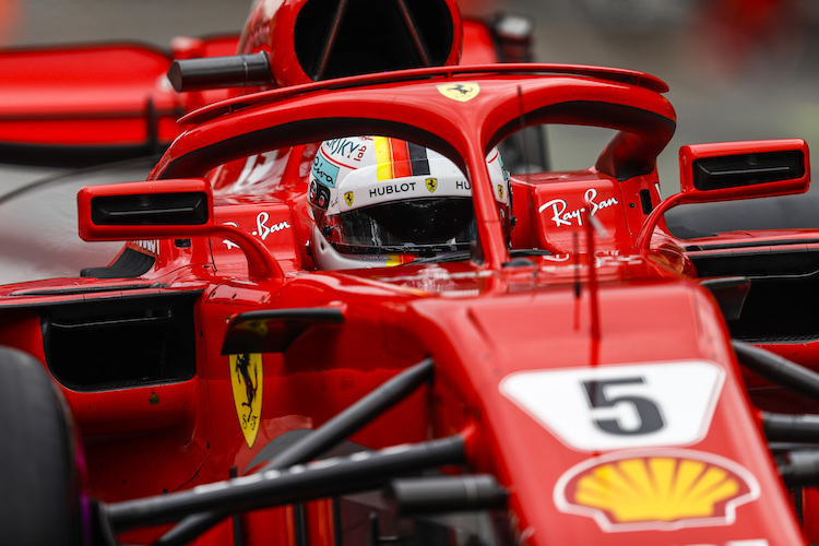 Sebastian Vettel holte sich zum dritten Mal in Folge die Pole