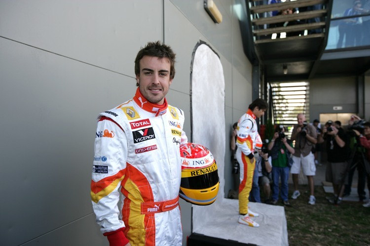 Alonso und Piquet sind schon da