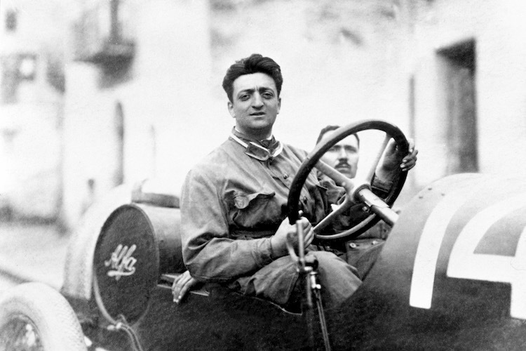 Enzo Ferrari als Rennfahrer