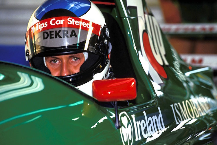 Michael Schumacher in Belgien 1991