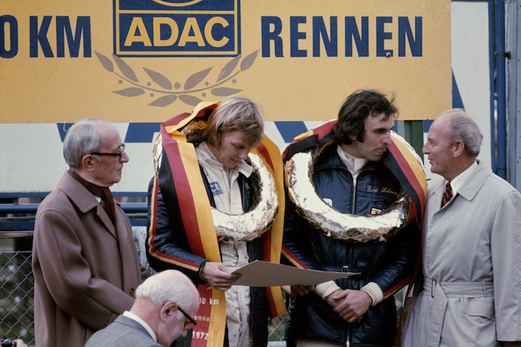 Sieg mit Ronnie Peterson für Ferrari auf dem Nürburgring 1972