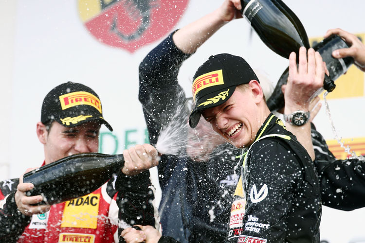 Mick Schumacher durfte schon im dritten Formel-4-Rennen einen Sieg feiern