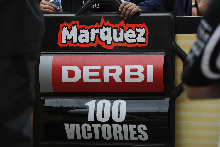 100 GP-Siege: Ein Meilenstein für Derbi