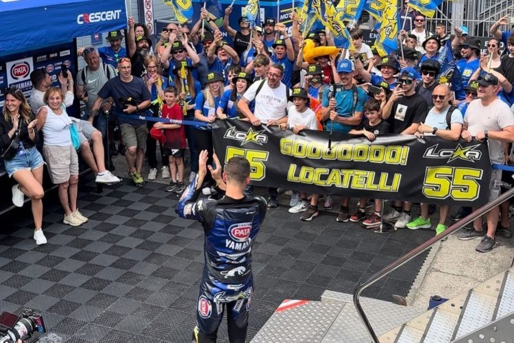 Andrea Locatelli genoss in Misano die Unterstützung seiner Fans