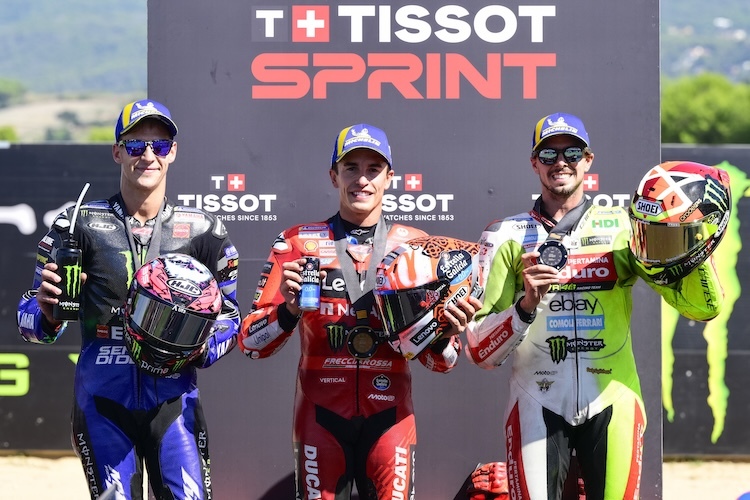 Fabio Quartararo, Marc Márquez, Fabio Di Giannantonio