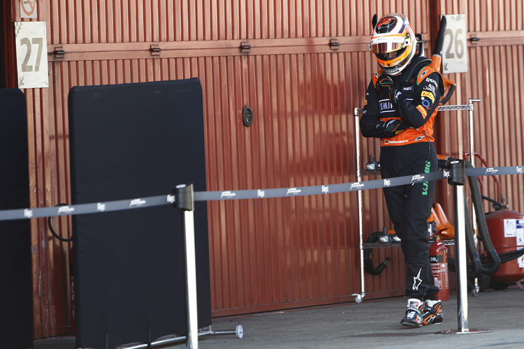 Force India: Nico Hülkenber wäre bereit, der Wagen ist es noch nicht