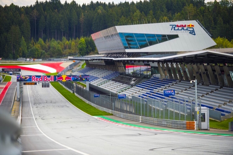 Der Grosse Preis von Österreich auf dem Red Bull Ring wird vor leeren Rängen ausgetragen