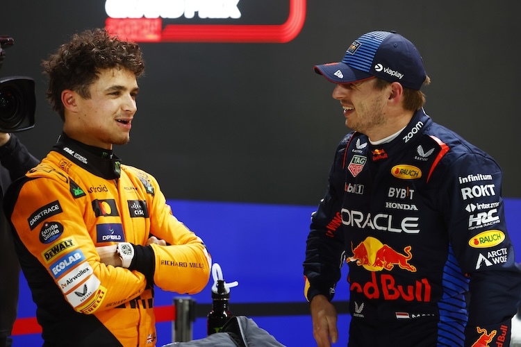 Lando Norris weiss: Gegen Max Verstappen muss er clever vorgehen