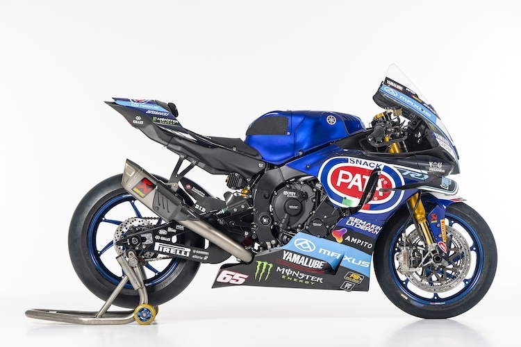 Die R1 des Pata-Yamaha-Teams