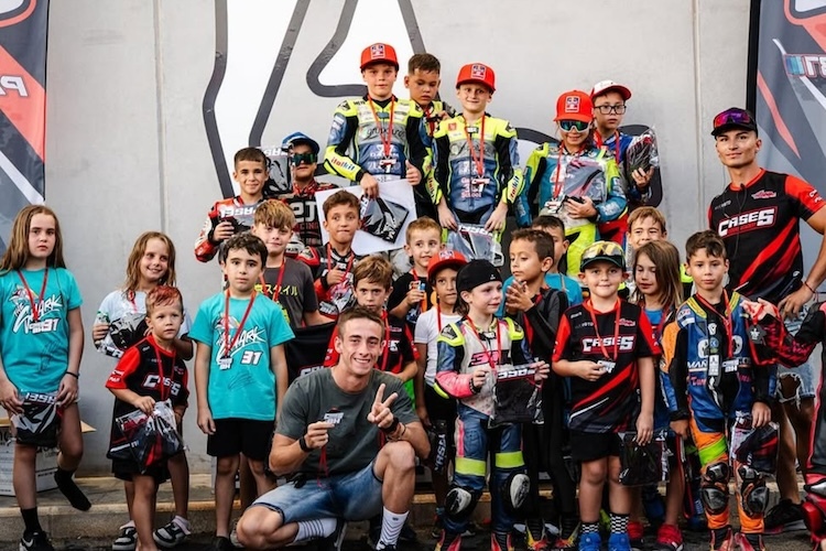 Pedro Acosta hat selbst als Kind auf Mini-Bikes in Murcia trainiert