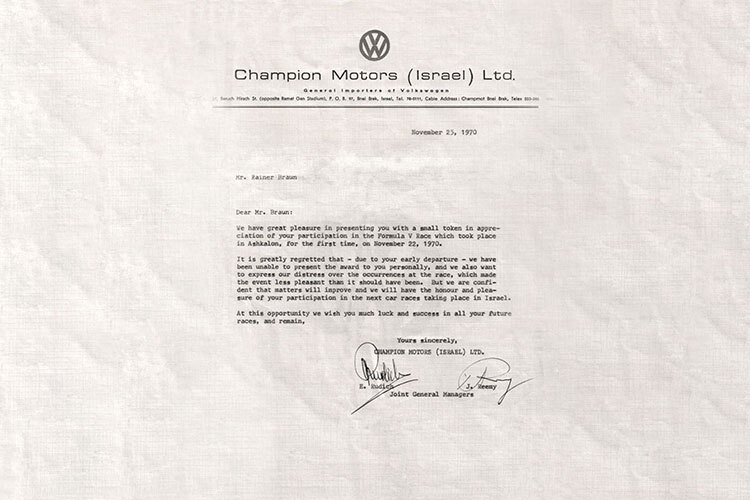 Der VW Importeur sagt Danke und hofft auf weitere Rennen