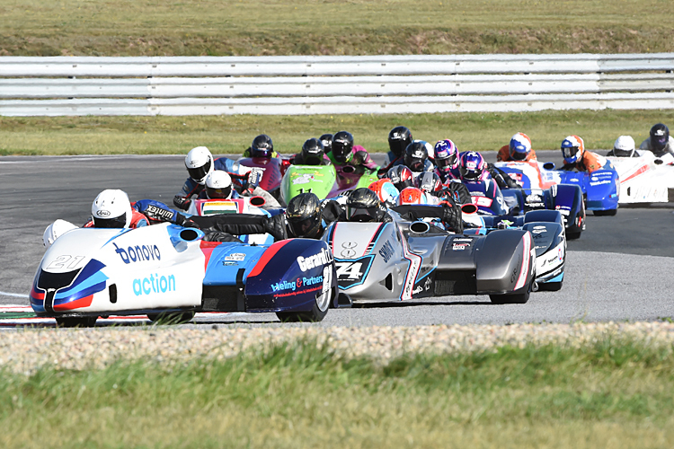 Seitenwagen-Action ist in Oschersleben wie im Vorjahr garantiert