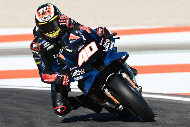 Darryn Binder drehte in Valencia seine vorerst letzten MotoGP-Runden