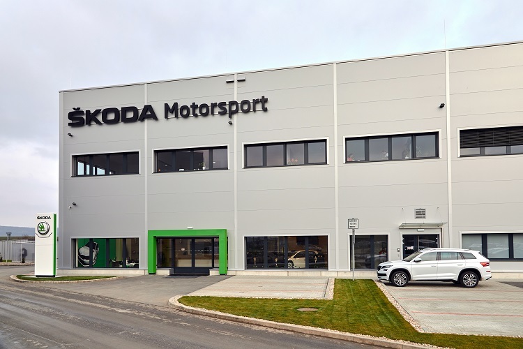 Die neue Zentrale von Skoda Motorsport