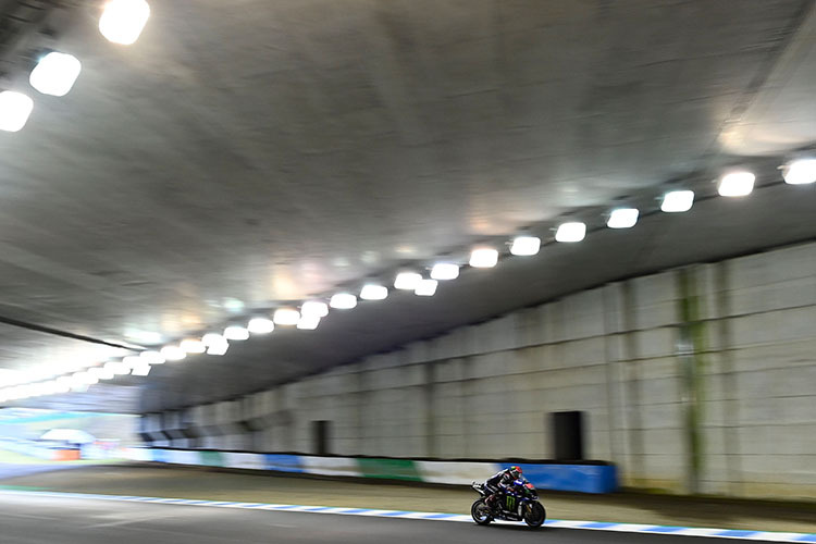 Im FP2: Fabio Quartararo im Tunnel