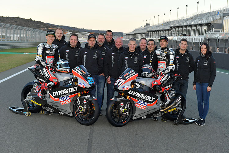 Das deutsche Moto2-Team Dynavolt Intact GP