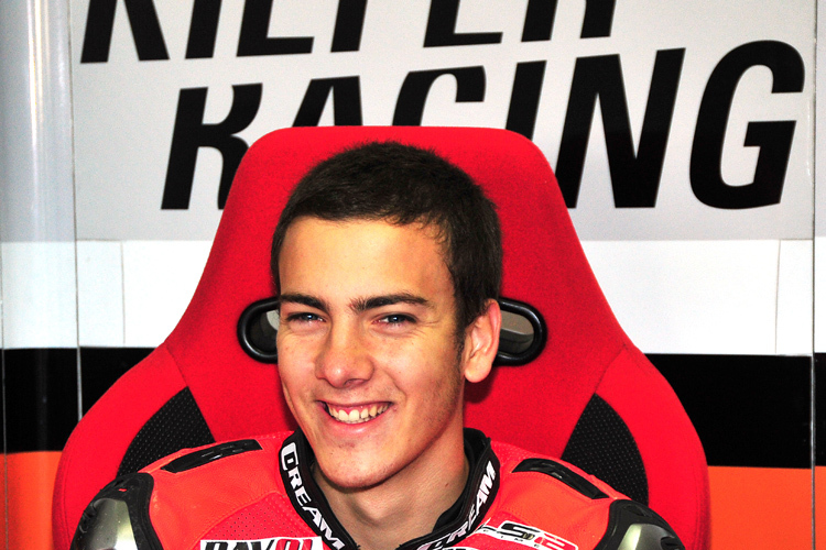 Gabriel Ramos, der neue Moto3-Fahrer von Kiefer Racing