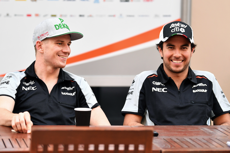 Nico Hülkenberg und Sergio Pérez waren früher Stallgefährten bei Force India