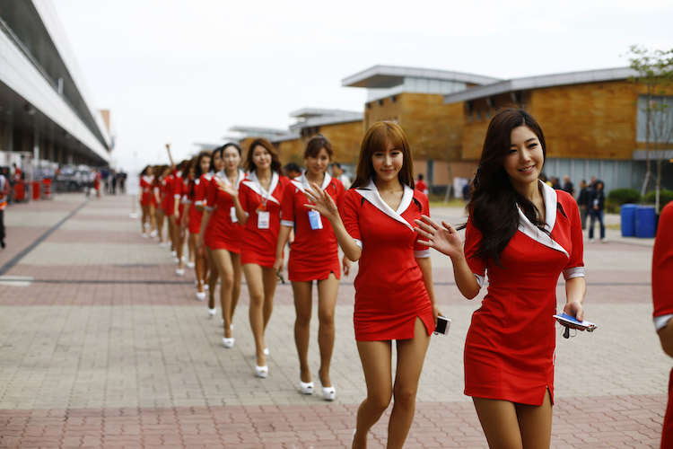 Auch die Charme-Offensive der Südkoreanerinnen konnte das Rennen nicht retten